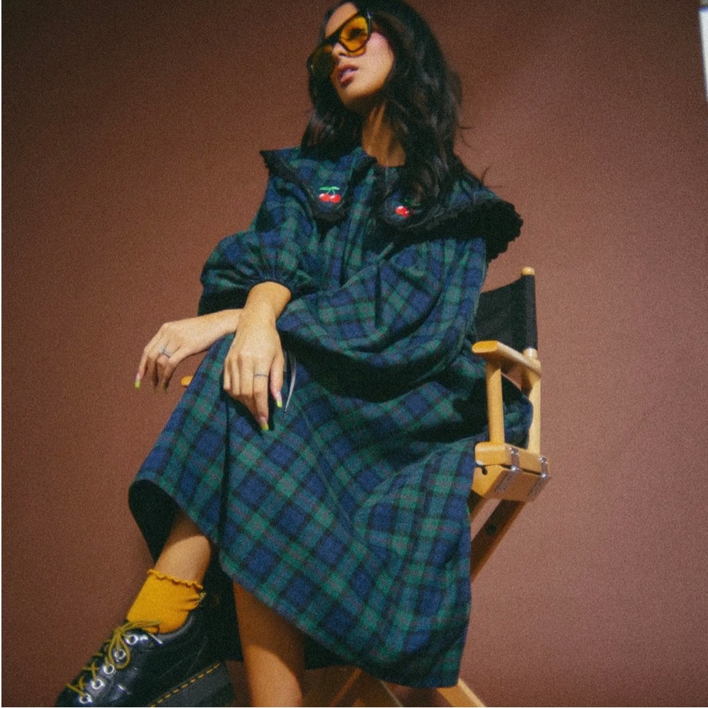 Magic Maker Long Sleeve Plaid Maxi Dress
Dressed in Lala